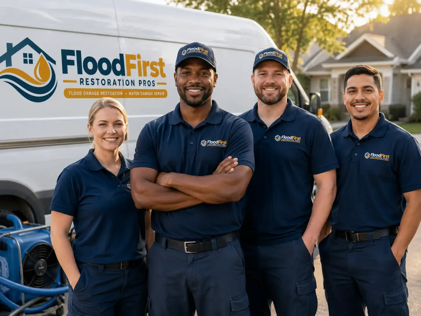 Flood Damage Restoration company in Lyon Station, PA